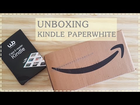 UNBOXING Kindle Paperwhite