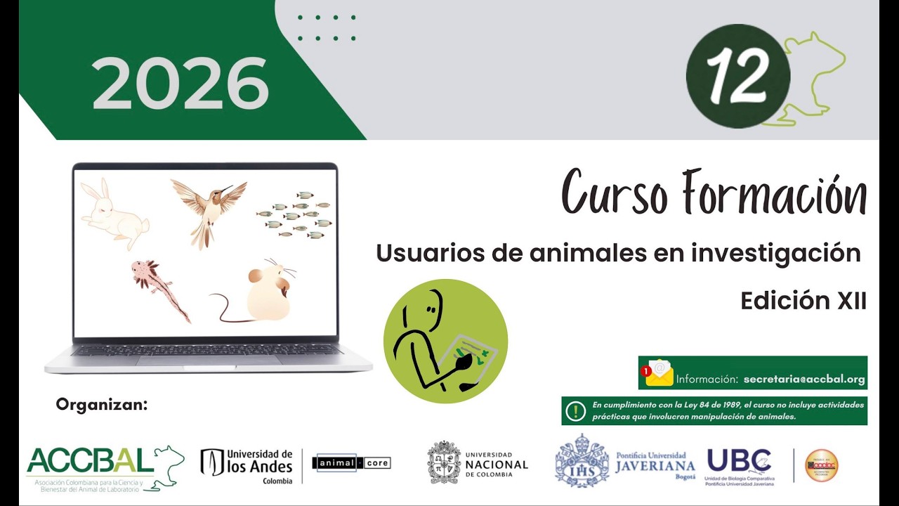 Sesion 8: Biología y Fisiología (julio 7) - XII Curso Usuarios de Animales en Investigación