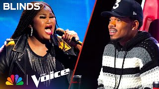 Manasseh Samone Delivers Incredible Range on Andra Day's 'Rise Up' | The Voice Blind Auditions | NBC