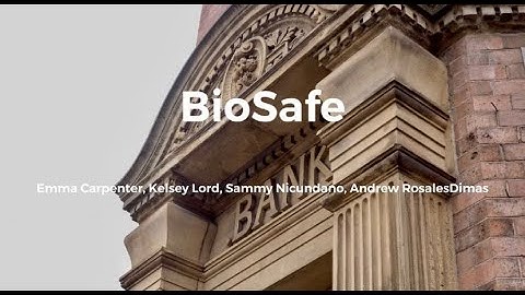 HBS Biometrics Project - Video