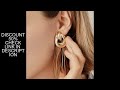 Fashion Metal Women Drop Earrings Hollow Geometric Dangle Earrings for Girls Punk Round Earrings Fas