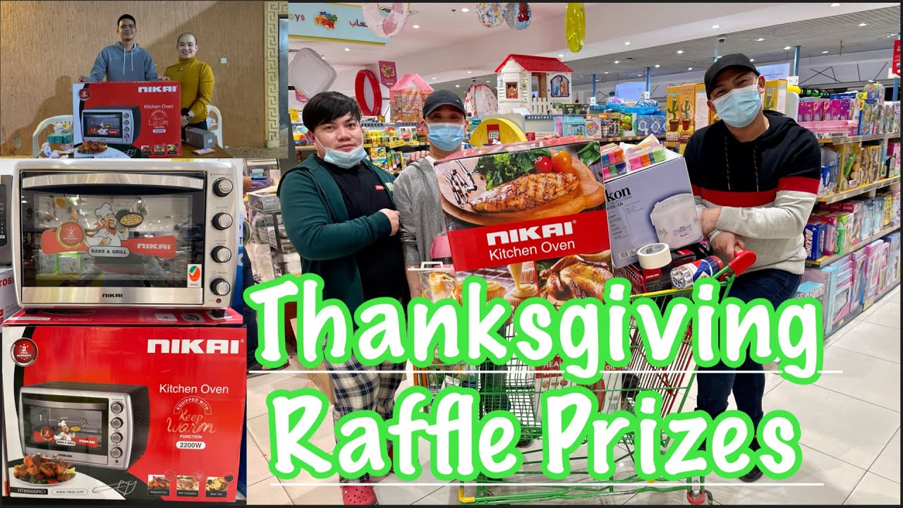 NAGHANAP KAMI NANG PANG RAFFLE PRIZES PARA SA THANKSGIVING PARTY 🥰 ...