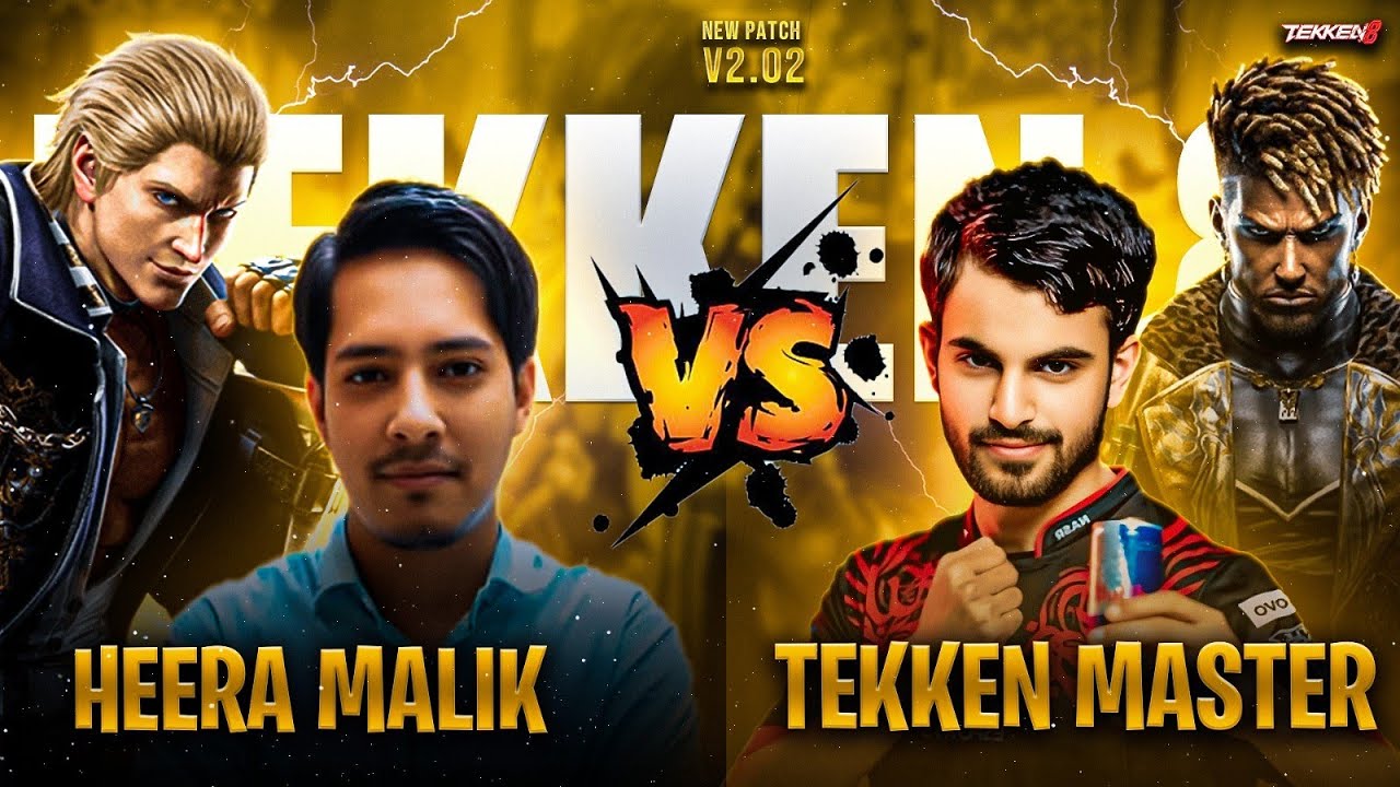 Heera Malik (Steve) Vs Tekken Master (Eddy) | High-Level Gameplay