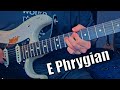Killer Groove Guitar Backing Track - E Phrygian