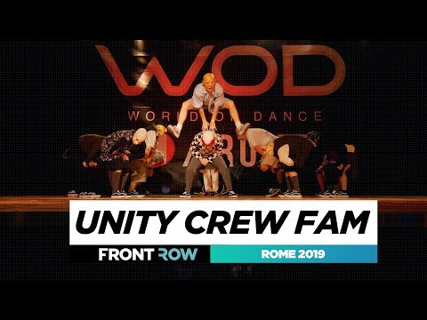 Unity Crew Fam | FRONTROW | Team Division | World of Dance Rome 2019 | #WODIT19
