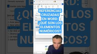 ¿Qué son los elementos numéricos en referencias cruzadas de Word? (Explicado fácil)