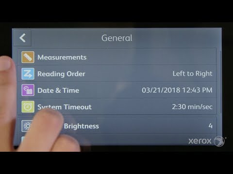 Xerox VersaLink Quick Tip: Swipe Left to Right