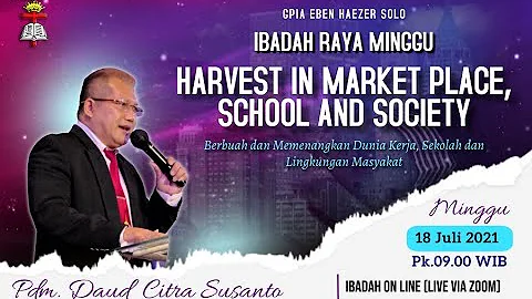 Pdm. Daud Citra Susanto- Ibadah Minggu 18 Juli 202...