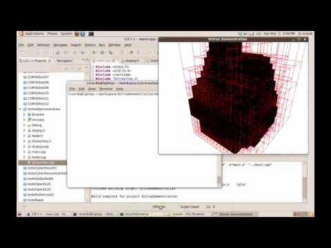c++ octree - 3D house dataset - point cloud