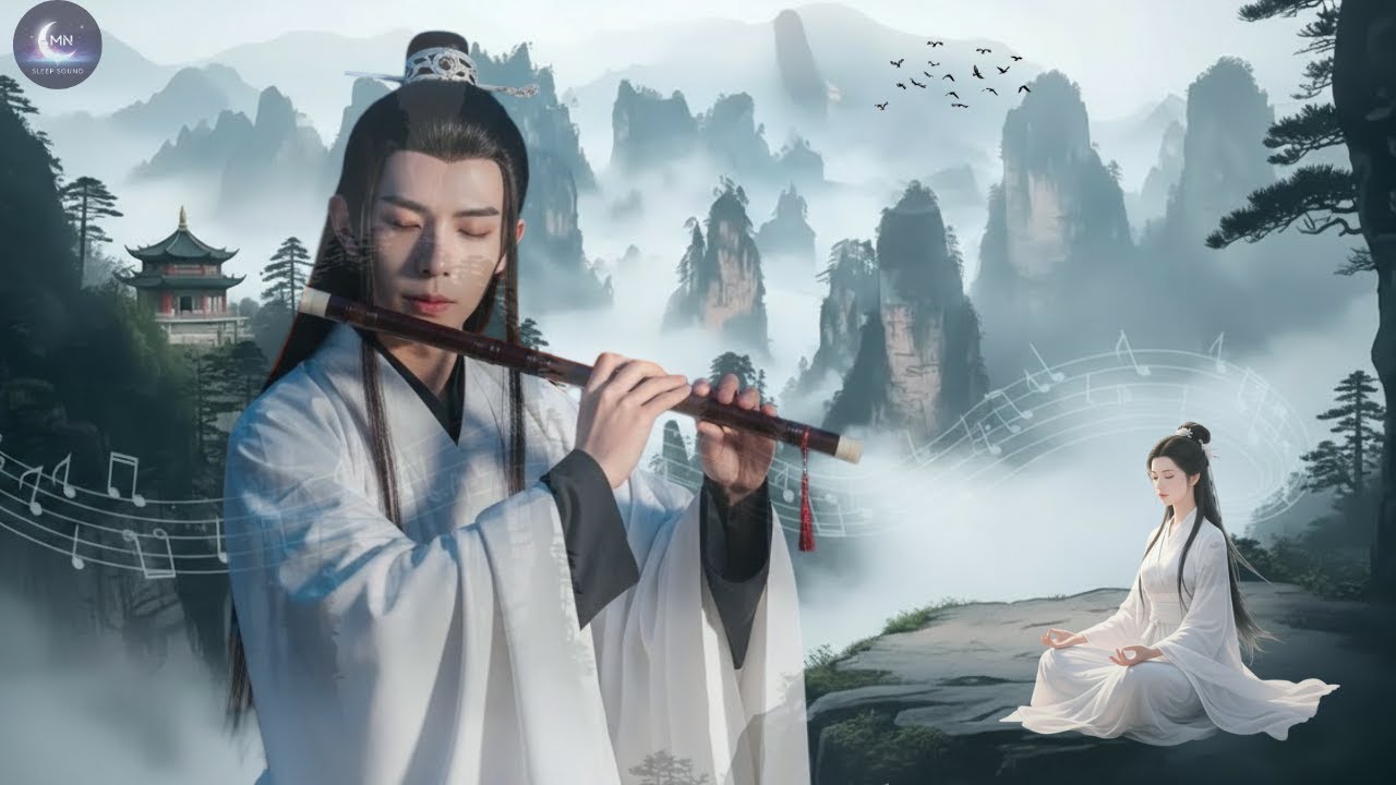 Chinese Zen Music: Bamboo Flute, Erhu & Guzheng🍃Relaxing Music, Soothing Music