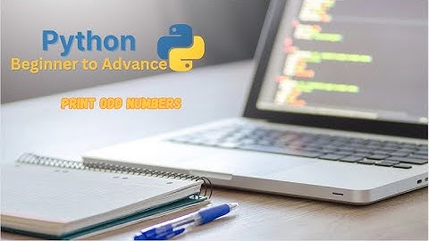 print odd numbers in python #python3 #odd #oddnumbers #py