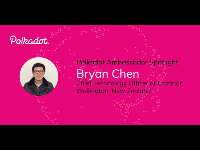 Polkadot Ambassador Spotlight: Bryan Chen | Wellington, New Zealand