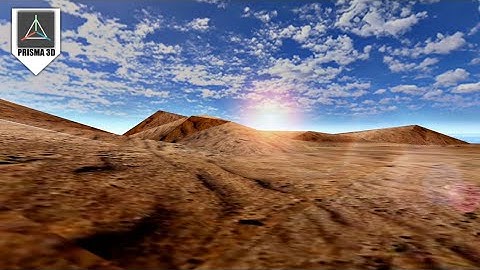 How to Make an AWESOME Desert Landscape in Prisma3D in Just 1 Minutes#prisma3dtutorial #prisma_3d