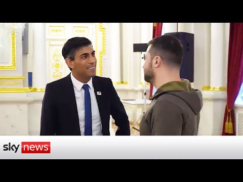 Breaking: rishi sunak visits ukraine for the first time