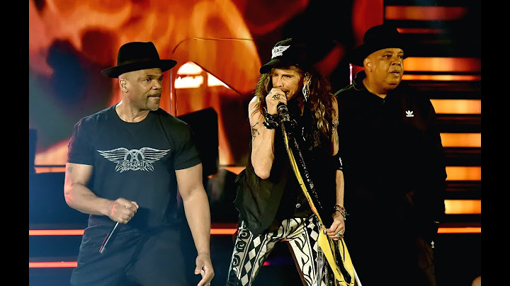 Walk This Way Live version - Live performance video thumbnail
