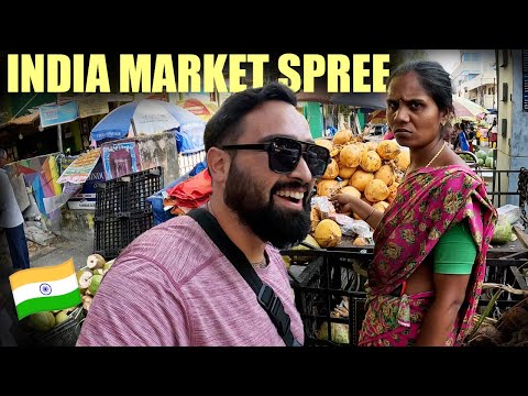 Crazy Market Spree in India 🇮🇳 ($10 Challenge)