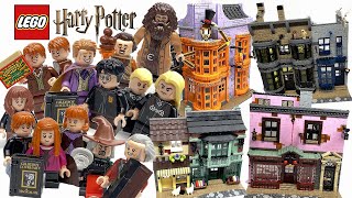 LEGO Harry Potter Diagon Alley review! 2020 set 75978!