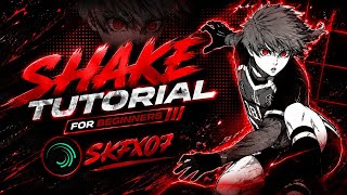 SHAKE Tutorial for Beginners 🔥 | Easy Shake Edit Step-by-Step | Alight Motion