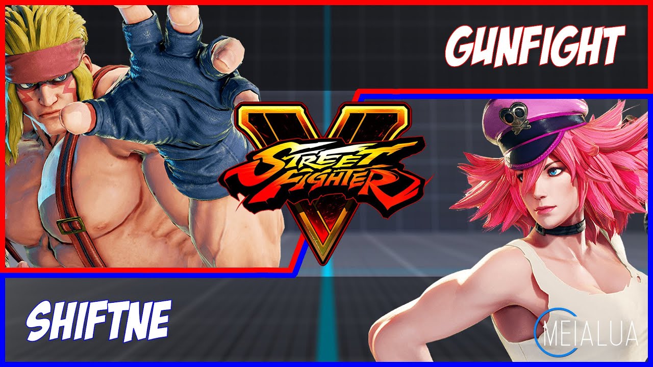 SFV CE - Gunfight(ALEX) VS Shiftne(POISON) # MeiaLua  🌘 MeiaLua 🌘