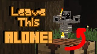 NEVER Pick Up Creepy Wither Dolls! Minecraft Creepypasta