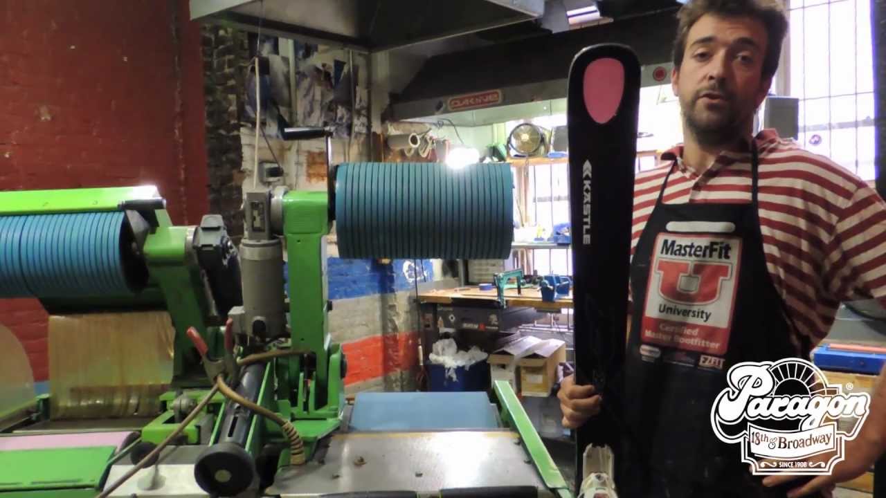 Paragon Sports Ski and Snowboard Repair Shop YouTube