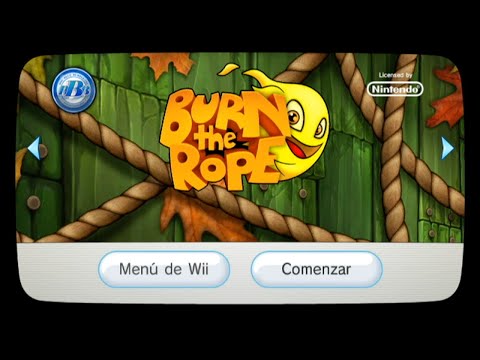 Burn the Rope (WiiWare Gameplay)