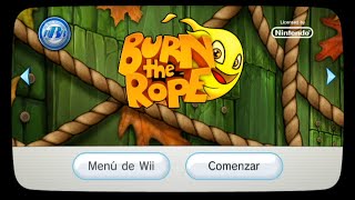 Burn the Rope (WiiWare Gameplay) screenshot 3