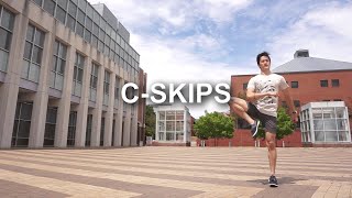 C-Skips for Parkour Coordination and Explosive Power #parkourplyometrics