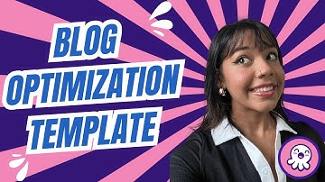 Blog Optimisation Template: Increase your blog traffic!