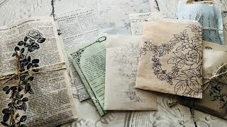 DIY - Make your own Glassine Bags with printables! - craft with me 💕