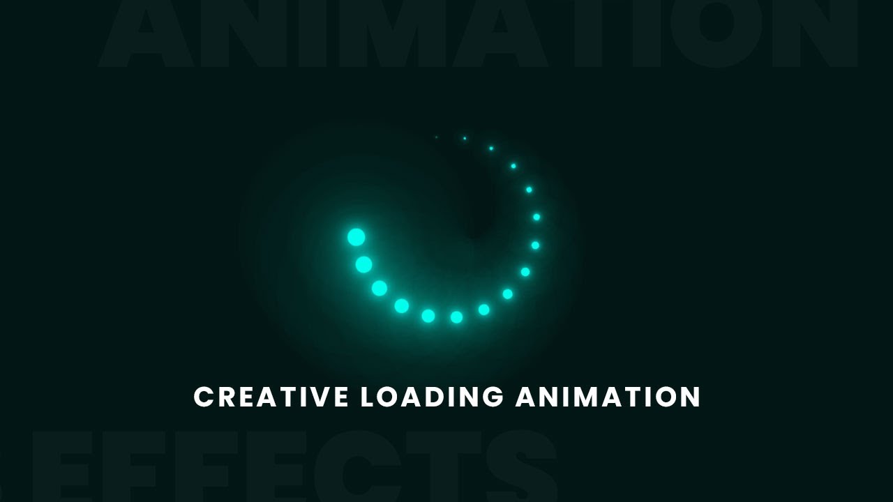 Creative Css Loading Animations Effects Css Animation Tutorial For