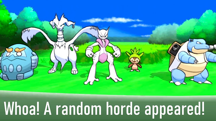 Pokémon Y, but I Randomized Everything
