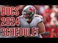 Tampa bay buccaneers 2024 schedule revealed reaction