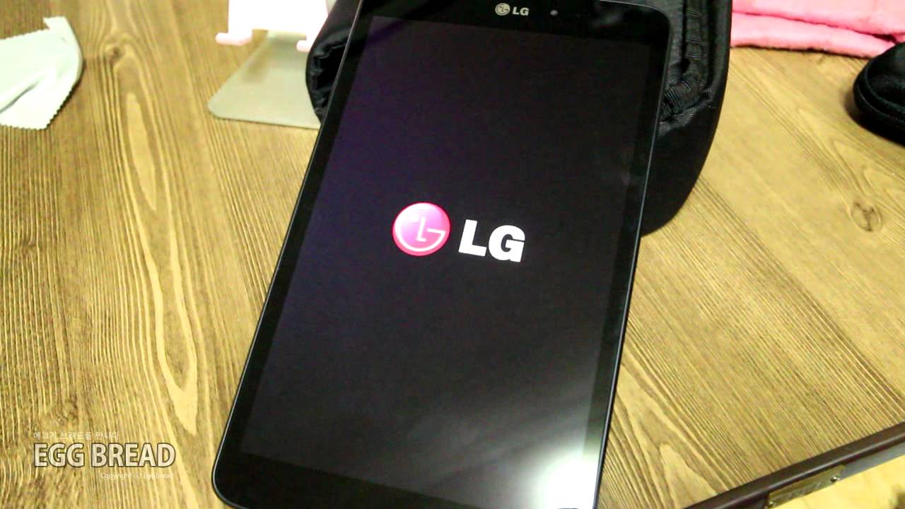 LG G pad 8.3 booting / LG G 패드 8.3 부팅 영상