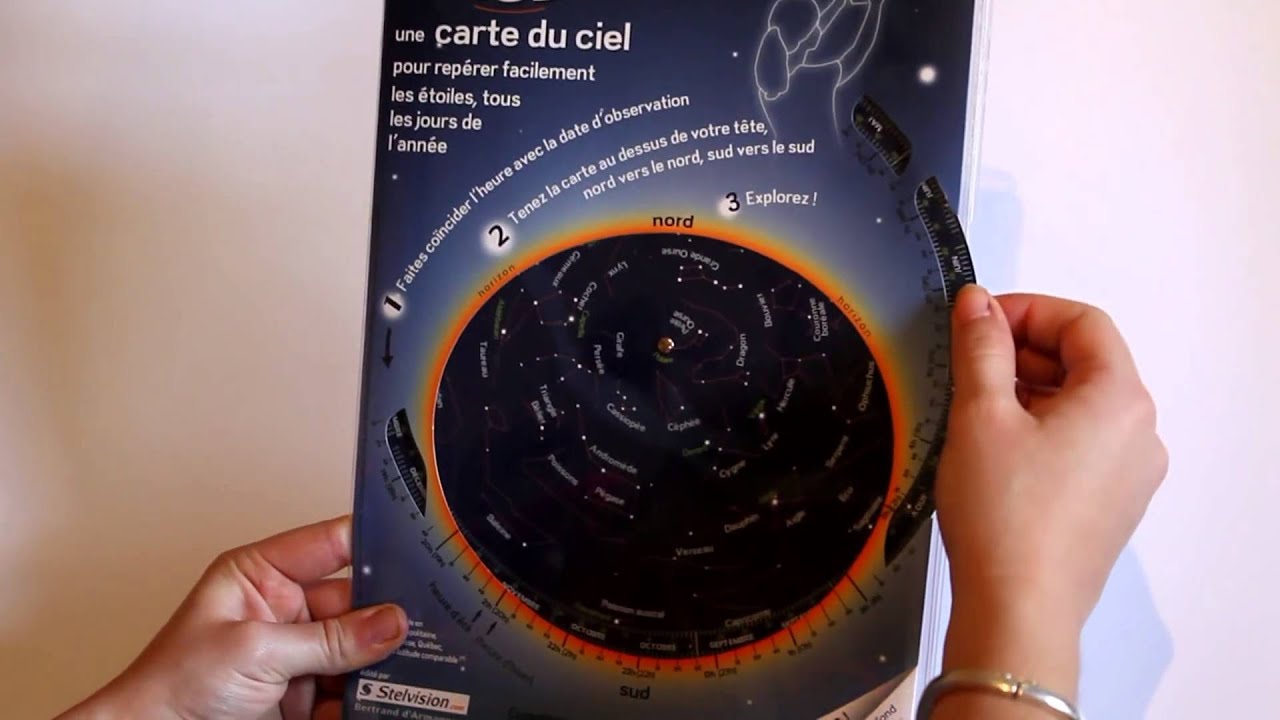 comment lire une carte du ciel