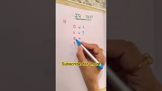 IQ TEST🤯 #iq #iqtest #viral #riddles #puzzle #fun #mathsfun #ytshorts