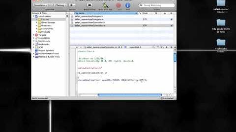 How to load a web page in xcode