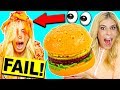 DIY GIANT GUMMY CHEESEBURGER! GONE WRONG!!