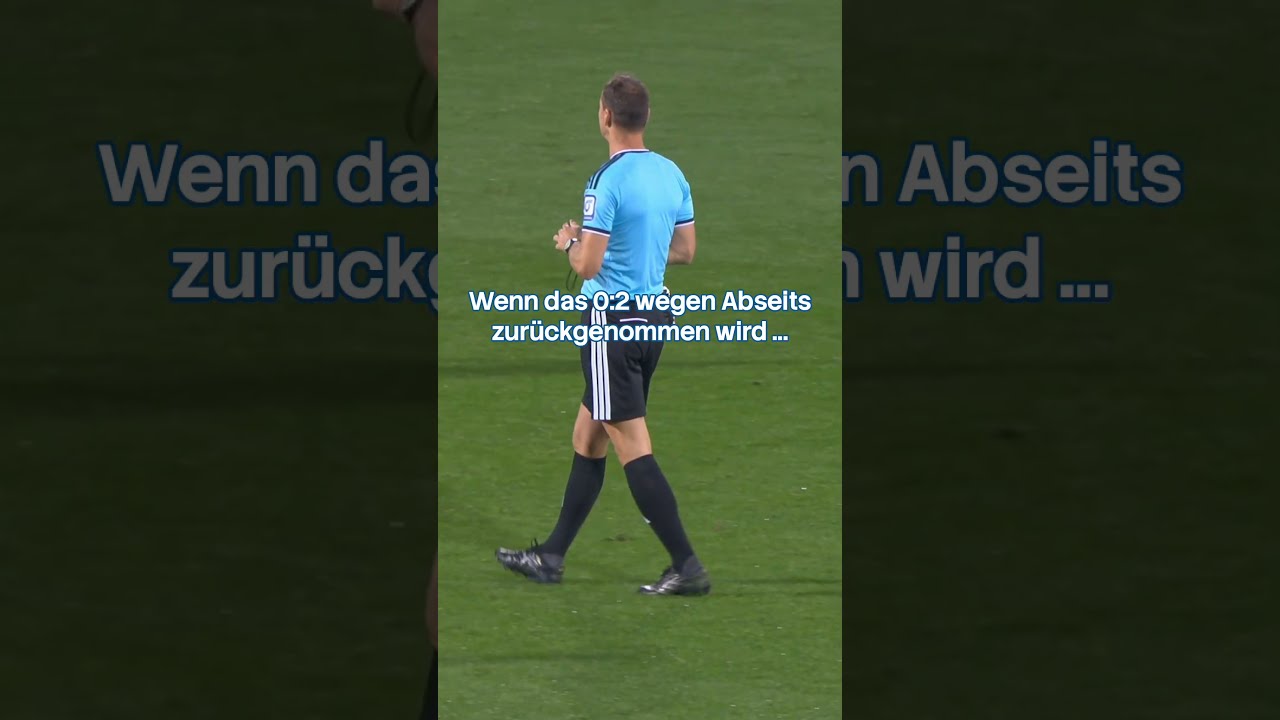 Aus 0:2 wird 1:1! 😉