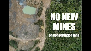 End mining on conservation land