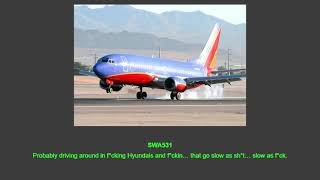 PILOT CAUGHT SWEARING ON RADIO! YOU WON'T BELIEVE WHAT HE SAYS -Hot mic at San Jose