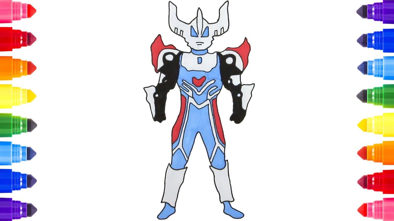 how to draw, coloring pages, how to color, ultraman coloring pages, ultrama...