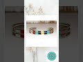 Zuni Turquoise Multi Stone Inlay Stacker Cuff Bracelet Sterling A. Wallace