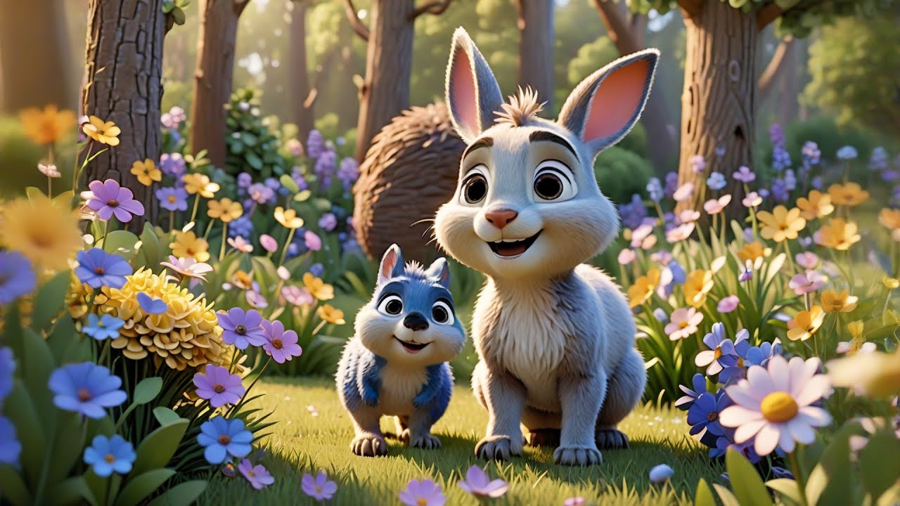 Bella Bunny Blows a Kiss | Sweet Kids Song | Learning Emotions and Kindness