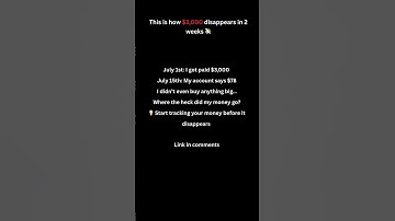 From $3,000 to Just $78?! Here’s Why You’re Always Broke by Mid-Month!