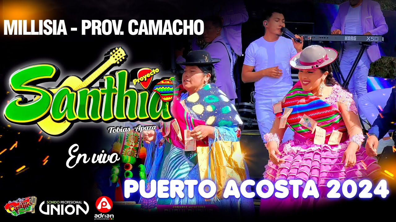 PROYECTO SANTHIA En Vivo- MILLISIA-2024 PASANTES -Sra. VIRGINIA CAHUANA J. Hja. ANA MARIA CONDORI C.