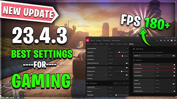 AMD Software: Adrenalin Edition 23.4.3 New Update 23.4.3 Best Settings for Gaming & optimization!