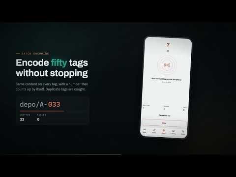 NFCore — NFC Reader, Writer & Batch Encoder for Android