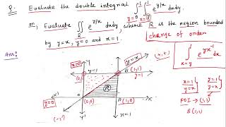 Change of Order of Integration | Double Integrals Made Easy | Multivariable Calculus Problem( Hindi)