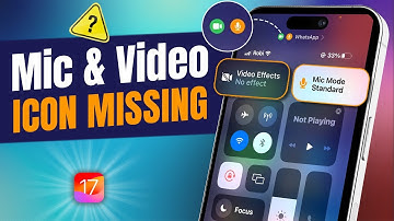 How to Fix Mic and Video Icon not Showing Issue During Calls | Microphone and Video Icon Missing iOS